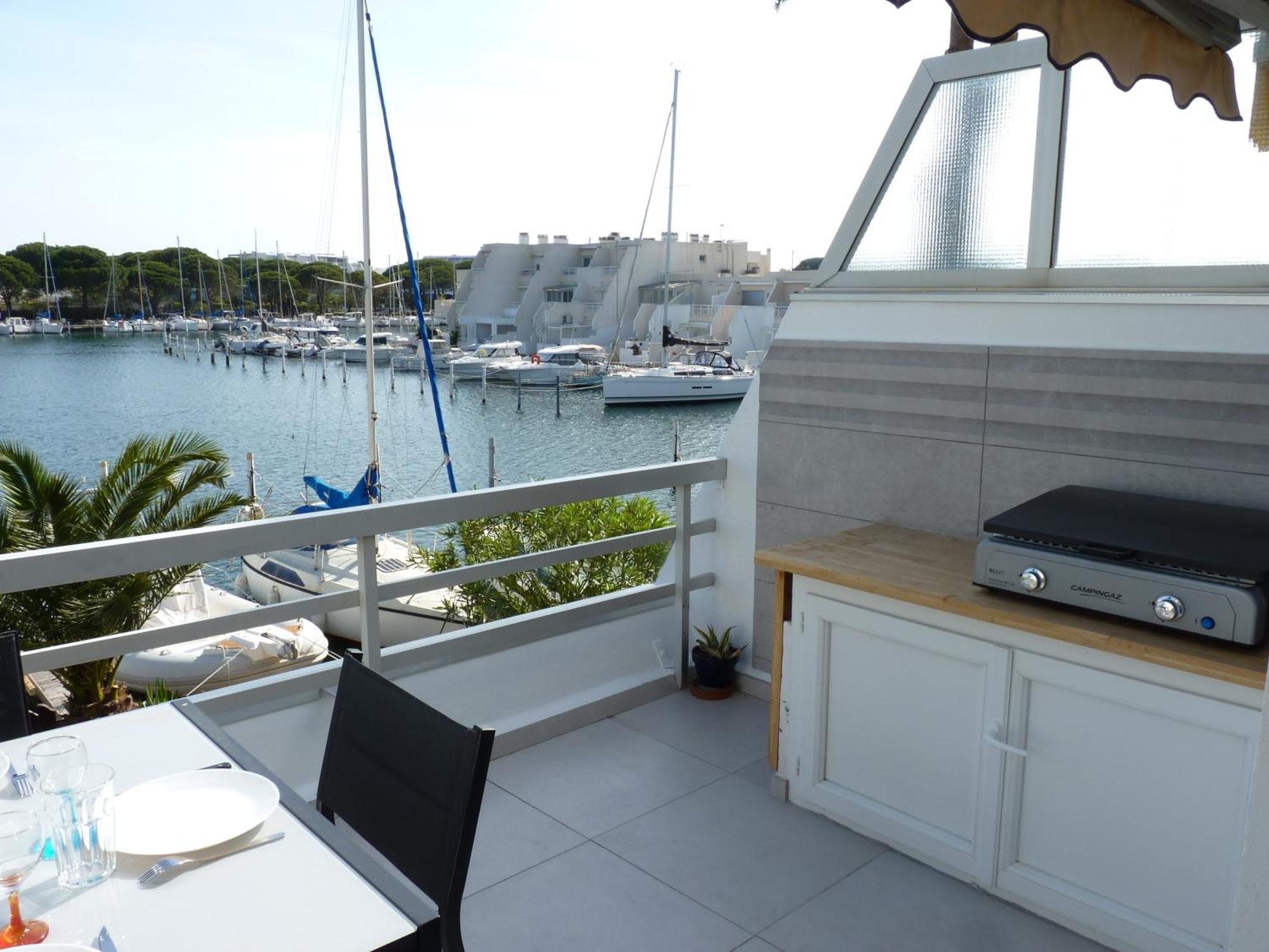 Sol-Y-Days Darse, Superbe Appartement De Type Marina Avec Belle Terrasse Vue Port De Plaisance Le Grau-du-Roi Exteriér fotografie